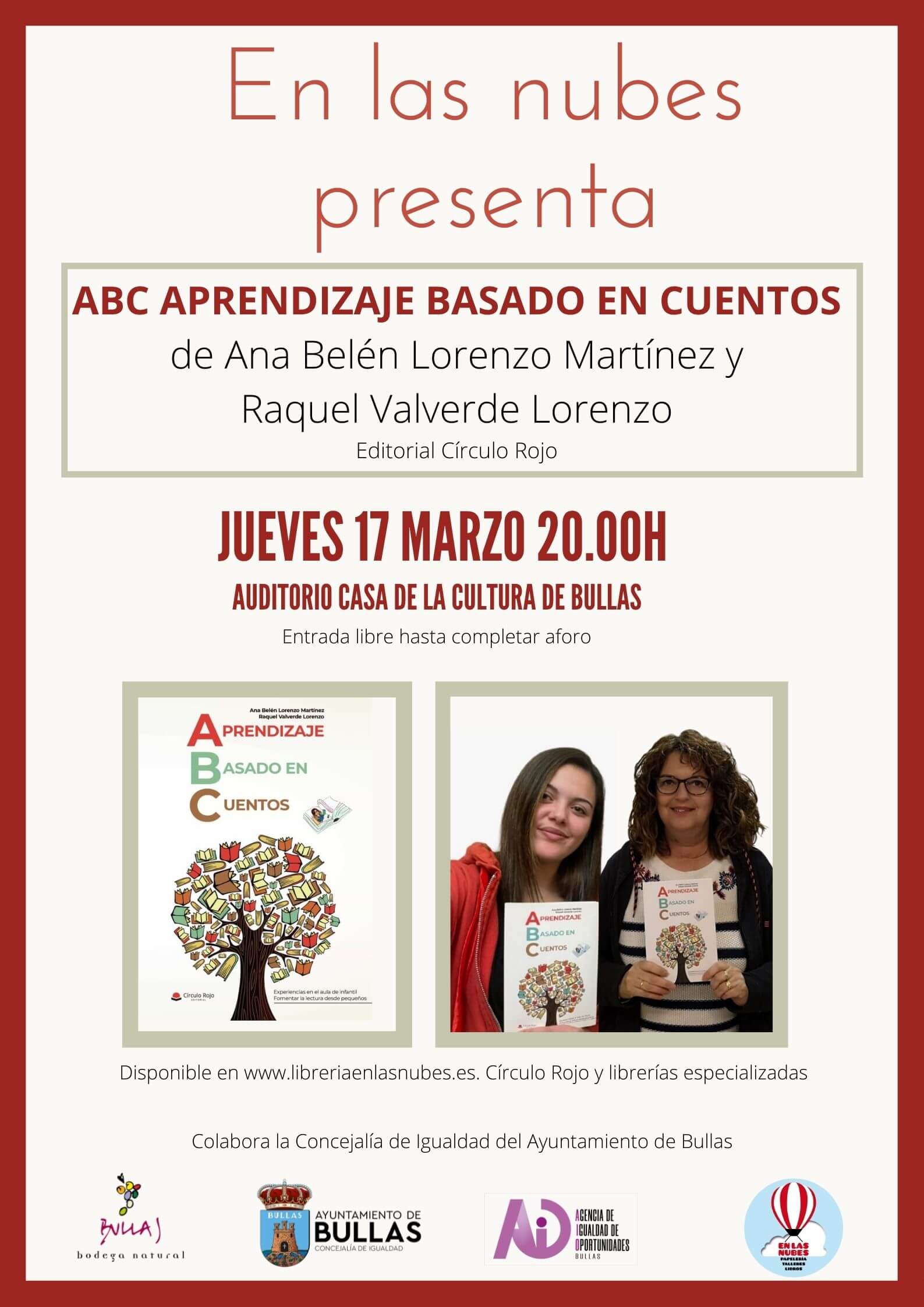 Presentación del libro ABC Aprendizaje basado en cuentos de Ana Belén Lorenzo Martínez