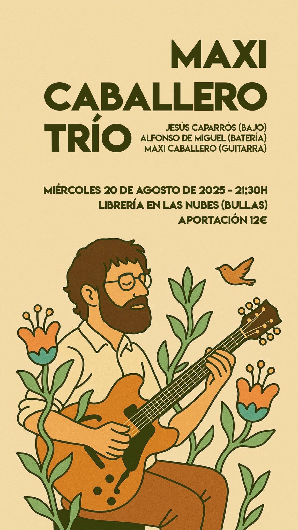 Maxi Caballero Trio En las nubes