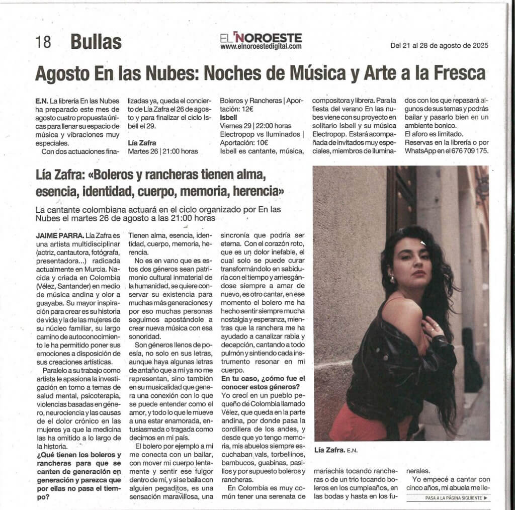 Entrevista Periodico del Noroeste