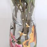 Collage sobre vidrio